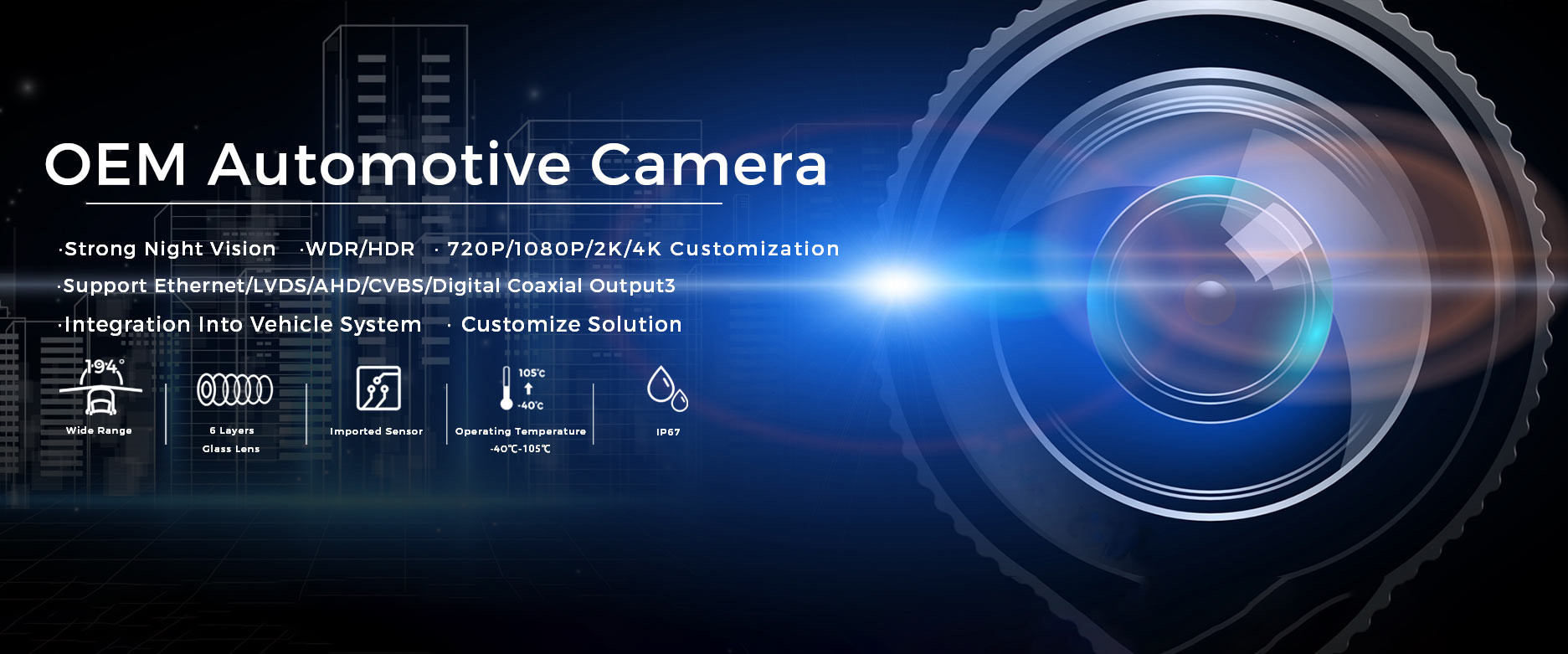 qualità Telecamera a portata ampia fabbrica