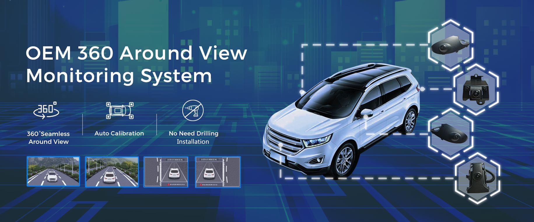 Qualità Sistema di sorveglianza delle telecamere del veicolo Fabbrica