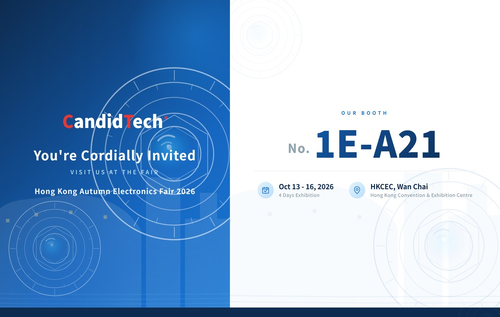 Ultime notizie aziendali su Invito alla Mostra – Unisciti a CandidTech all'Hong Kong Electronics Fair (Edizione Autunnale)